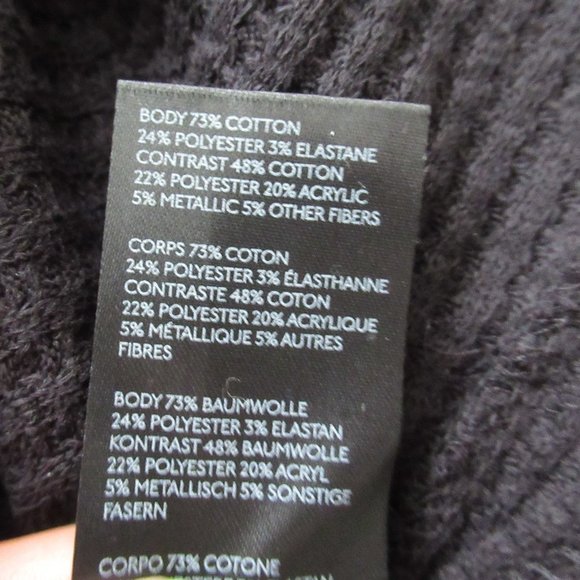 NEW Anthro Free People Tunic Sz XS/S Black Fair Isle Cabin Fever Thermal Sweater - Picture 11 of 11